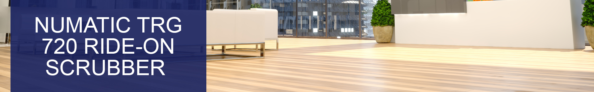 Numatic TRG 720 Ride-on Scrubber 